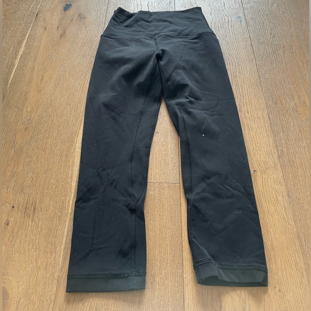 Lululemon Wunder Under Crop black 2